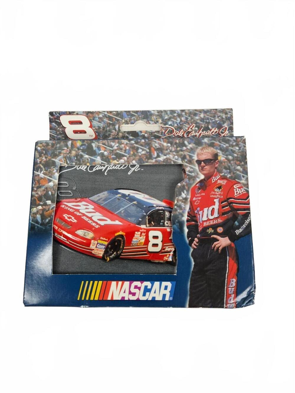 2002 Dale Earnhardt Jr. NASCAR Collectible Tin with Two Decks of Playing Cards